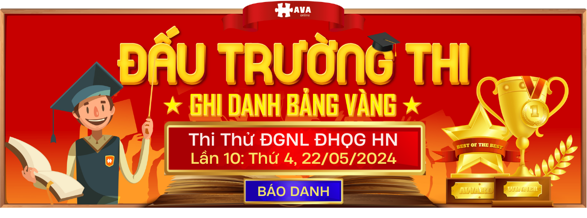 CLB Thủ Khoa Hà Nội thi thử đánh giá năng lực ĐHQG HN lần thứ 10 năm 2024